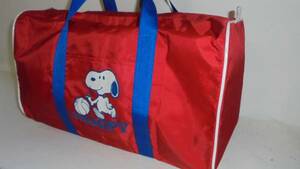  Snoopy PEANUTS Boston bag retro 