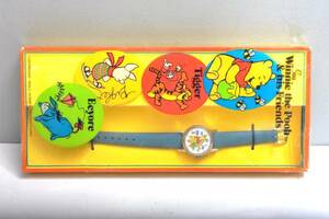  unused Winnie The Pooh hand winding wristwatch * 7 stone * Pooh * Disney Pooh