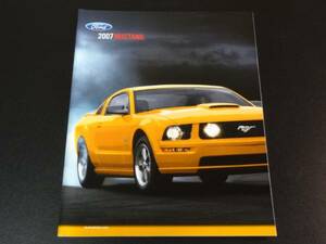 * Ford catalog Mustang USA 2007 prompt decision!