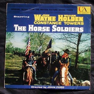 [LP]...(UAT5008 Victor 1959 год винт другой jacket внутренний первый раз David Battle fTHE HORSE SOLDIERS John Ford )