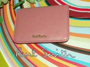 *781R* new goods regular Paul Smith DOG fixed period card storage 