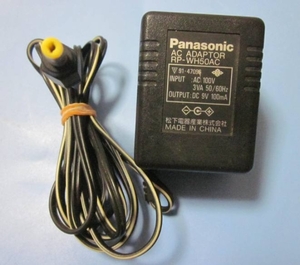 Panasonic ACアダプター RP-WH50AC 9V 100mA★動作品