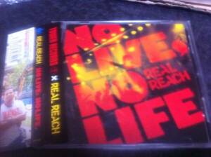 タワレコ限定 REAL REACH「NO LIVE,NO LIFE」リアルリーチ