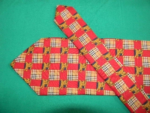 # превосходный товар # Burberry шелк 100% галстук #