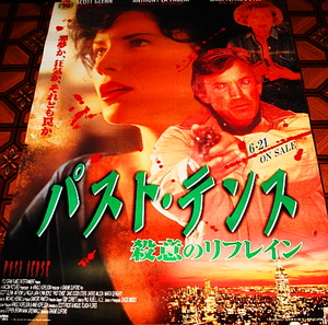 ■ララ・フリン・ボイル≪パスト・テンス≫1995年配布・未使用のVHSソフト宣伝ポスター1枚