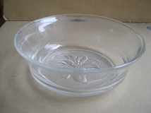 【小鉢】古いガラス製小鉢／径：約12.5㎝／昭和40～50年代以前_画像1