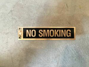 数量限定　禁煙 ノースモーキング サインステッカー シール アメリカ　NO SMOKING ここでたばこ吸わないで！　表示　看板　警告　サイン