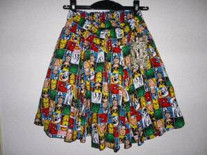  Spider-Man ma- bell comics American Comics total pattern skirt L