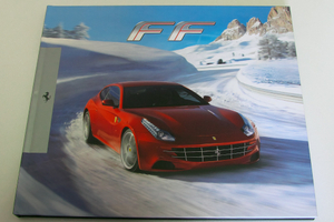  Ferrari FF hard cover catalog 2011 English / Italian 