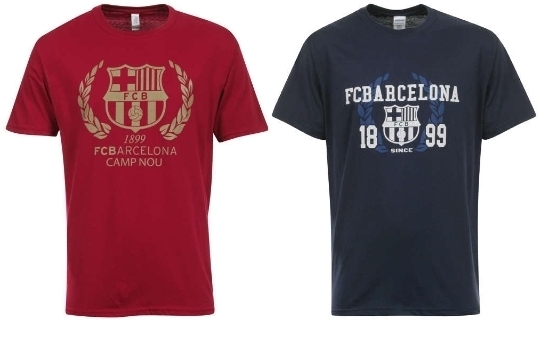 Barcelona 1899 T-Shirts 2Pack S UK輸入品 バルセロナ