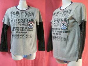 ＵＳＥＤ キッズ BA-TSUSTUDIO Ｔシャツ 140 グレー