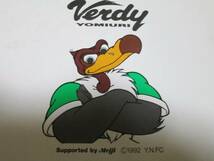 Ｃ８６【非売品】当時物　ＶｅｒｄｙＹＯＭＩＵＲＩ　Ｊリーグ　ノート　サッカー　２冊_画像3