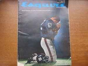 洋雑誌Esquireエスクァイア1965.10 アメフト ラクウェルウェルチ