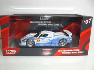 ■EBBRO 1/43 2007 WILLCOMアドバン ヴィーマック408R #62 スーパーGT GT300