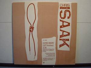 Chris Isaak 1985 US Promo 12inch Single Gone Ridin' ロカビリー クリスアイザック