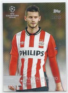 2016 Topps UEFA CL Showcase Gaston Pereiro Gold /50