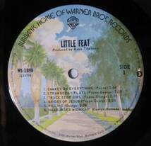 LITTLE FEAT「1st」米WARNER[91505アドレスW有]シュリンク美品_画像3