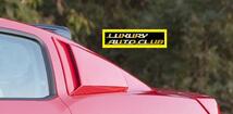 2010UP フォード マスタング ウインドウスクープ スコープ ベント エアロ スポイラー 外装カスタム トリム カバ－専用設計 ルーバー_画像3