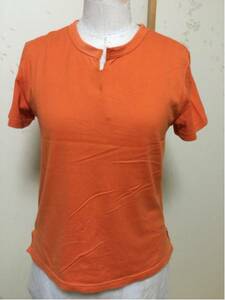 OLIVE des OLIVE orange color T-shirt 