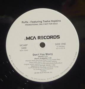 『12’’』RUFFA feat TASHA HOPKINS/DON’T YOU WORRY