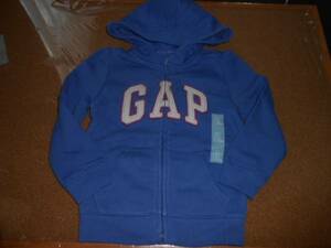 *GAP* new goods 110cm blue purple. reverse side nappy with logo parka ⑦