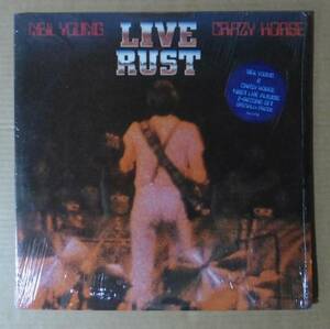 NEIL YOUNG「LIVE RUST」米ORIG [REPRISE] ステッカー有シュリンク美品