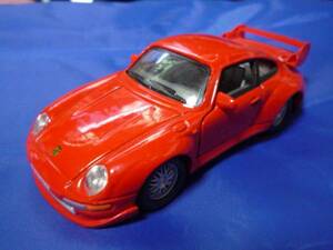  Hongwell minicar deep-red . Porsche 911GT beautiful goods 