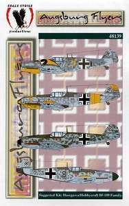 1/48 イーグルストライクデカール 48-139 メッサー Bf-109