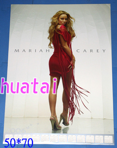 Mariah Carey マライアキャリー 2006年カレンダー告知ポスター