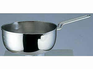 #IH correspondence! stylish made of stainless steel. Yukihira saucepan! strong . convenience 