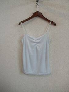 PrivateLabel light blue race attaching camisole (USED)12815