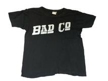 VINTAGE！BAD COMPANY 70'sパキ綿バンドTシャツ USED！_画像1