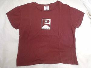 ROXY футболка темно-красный цвет M размер (USED)