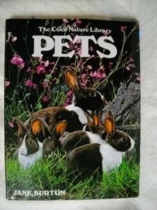 ［英語］PETS　The Colour Nature Library　Jane Burton　ペット