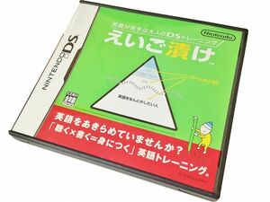 Nintendo DS えいご漬け 英語 学習 イングリッシュ