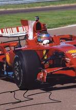 2010年 フェラーリ F10 F1 ジュール・ビアンキ サイン フォト_画像2