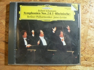 CD ロベルト・シューマン 交響曲2&3番/ジェイムズ・レヴァイン