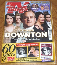 ★TV Times ダウントン・アビー シーズン6　ドクターフー オリー・マーズ ギャレス・マローン 海外ドラマ Downton Abbey イギリス 英語_画像1