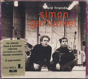 CD Simon and Garfunkel Old friends 3 листов комплект зарубежная запись 