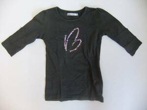 USED bebe* Bebe * child clothes 7 minute sleeve shirt 