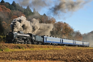 鉄道 デジ 写真 画像 SL DL 奥久慈清流ライン号 C61 試運転 8