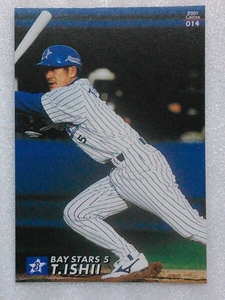 ２００１カルビー野球カード№１４石井琢朗（横浜）