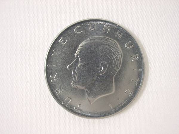 トルコ 1リラ硬貨☆1978年／未使用／国連食糧農業機関／アンティークコイン／ トルコ 1リラ硬貨☆1978年／未使用／国連食糧農業機関
