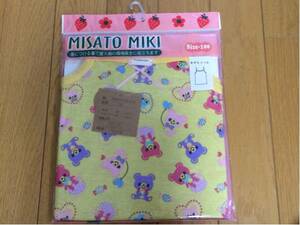 新品未使用　MISATO MIKI くま柄キャミソール 100