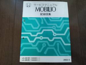 A5716 / Mobilio GB1 GB2 service manual wiring diagram compilation 2002-3