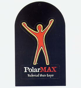 U.S.輸入 ステッカー Polar MAX 91x57mm