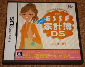 ★美品★NDS エッセ しっかり家計簿DS
