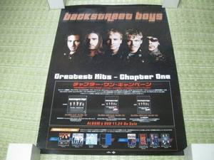 backstreet boys / Greatest Hits～ / B2ポスター　未使用品