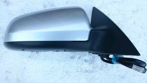 4F/ Audi A6/ right / door mirror / silver /LY7W/4F2858532P/ memory 