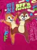 ☆ディズニーBFF、ロングスリーブTシャツ☆ピンク、6T